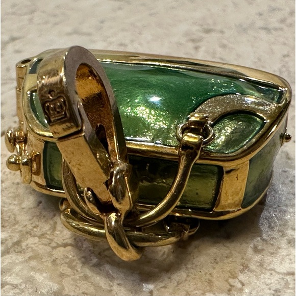 Vintage Juicy Couture dog carrier charm with black terrier inside - Picture 9 of 13